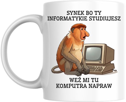 Kubek Janusz Nosacz ma problem z komputrem Kubek Janusz Nosacz ma problem z komputrem