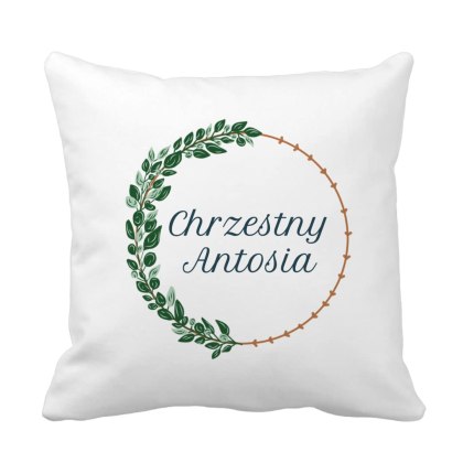 Poduszka Chrzestny z dowolnym imieniem