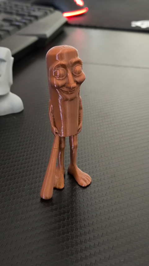 Tung Tung Tung Sahur figurka 3D Tung Tung Tung Sahur figurka 3D