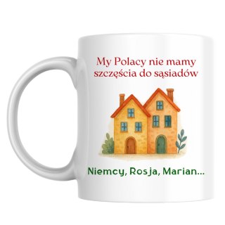 Kubek Szęście do sąsiadów z dowolnym imieniem