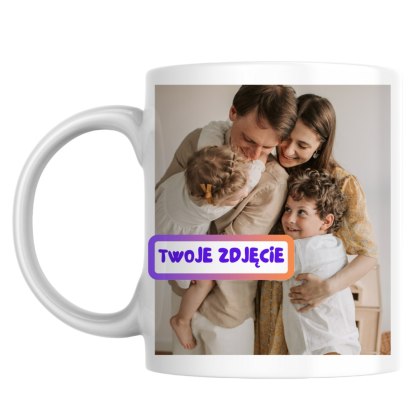 Kubek Twoje zdjęcie grafika fotokubek