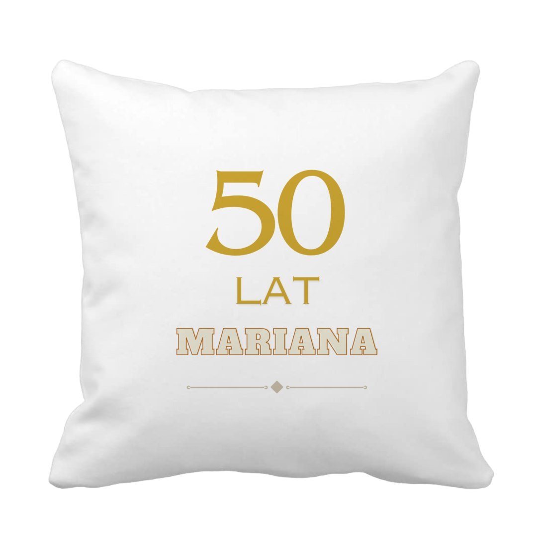 Poduszka 50 lat