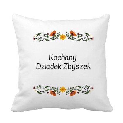 Poduszka Kochany Dziadek z dowolnym imieniem