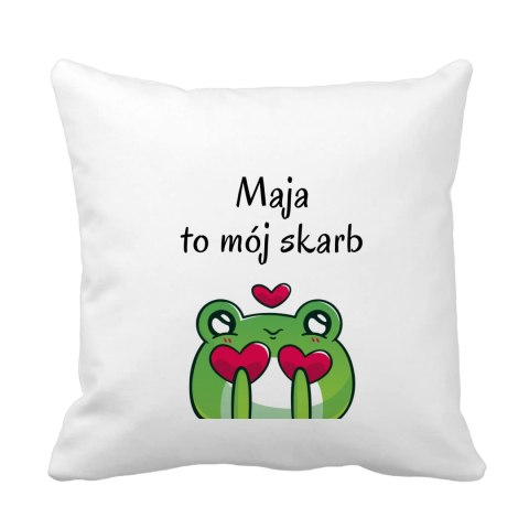 Poduszka Maja to mój skarb z dowolnym imieniem