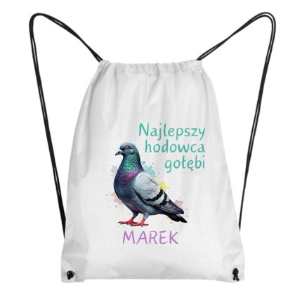 Worek Najlepszy hodowca gołębi z dowolnym imieniem