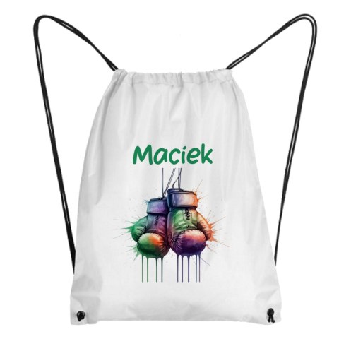Worek Rękawice bokserskie z dowolnym imieniem