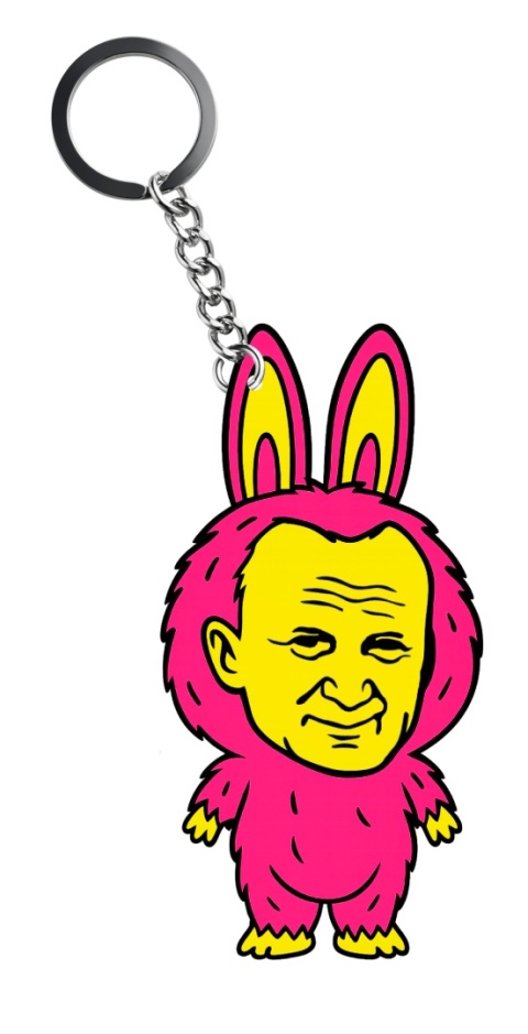 Brelok Lapapa jak Bubu Różowy