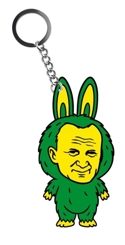 Brelok Lapapa jak Bubu Zielony