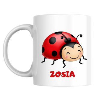 Kubek Biedronka z dowolnym imieniem