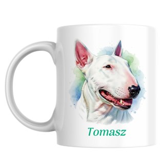 Kubek Bull Terrier (Bulterier) z dowolnym imieniem