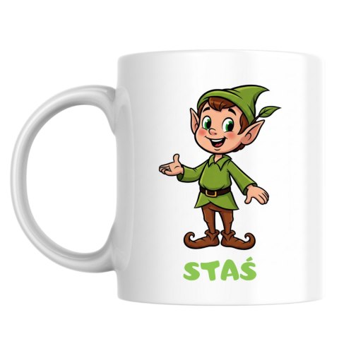 Kubek Elf z dowolnym imieniem