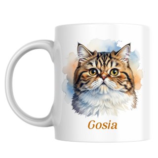 Kubek Kot perski z dowolnym imieniem