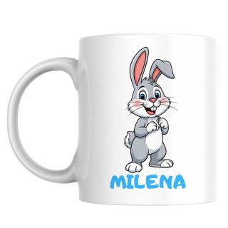 Kubek Królik z dowolnym imieniem