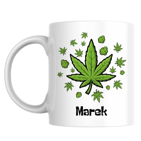Kubek Marihuana z dowolnym imieniem