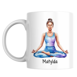Kubek Medytacja - joga z dowolnym imieniem