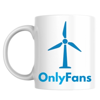 Kubek OnlyFans dla fanów wiatraków