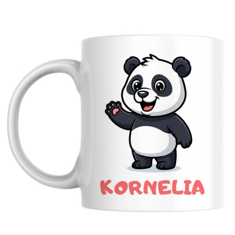 Kubek Panda z dowolnym imieniem