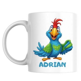 Kubek Papuga z dowolnym imieniem