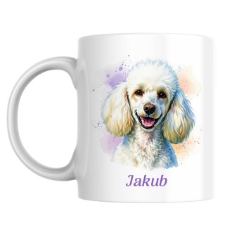 Kubek Pudel z dowolnym imieniem