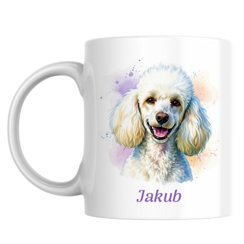 Kubek Pudel z dowolnym imieniem
