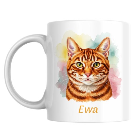 Kubek Rudy dachowiec z dowolnym imieniem