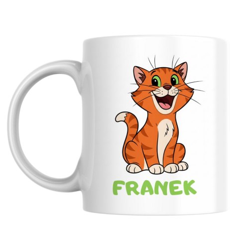 Kubek Rudy kotek z dowolnym imieniem