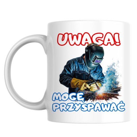 Śmieszny Kubek dla Spawacza