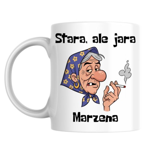 Kubek Stara ale jara z dowolnym imieniem