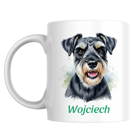 Kubek Sznaucer z dowolnym imieniem