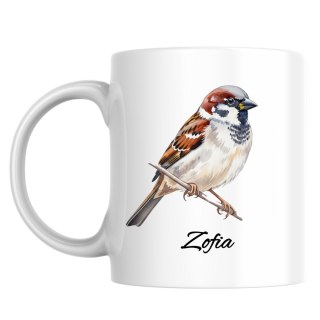 Kubek Wróbel z dowolnym imieniem