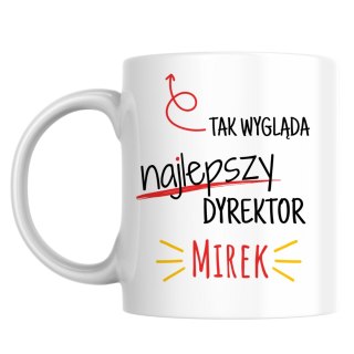Kubek dla dyrektora z dowolnym imieniem
