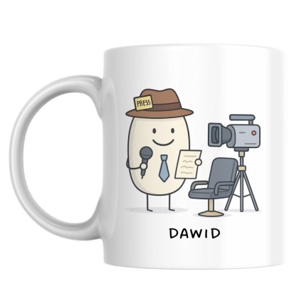 Kubek dla dziennikarza z dowolnym imieniem