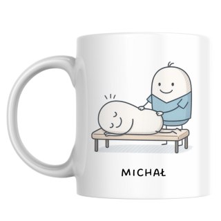 Kubek dla fizjoterapeuty z dowolnym imieniem