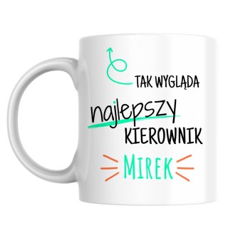 Kubek dla kierownika z dowolnym imieniem