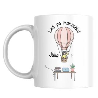 Kubek dla koleżanki z okazji odejścia z pracy z dowolnym imieniem