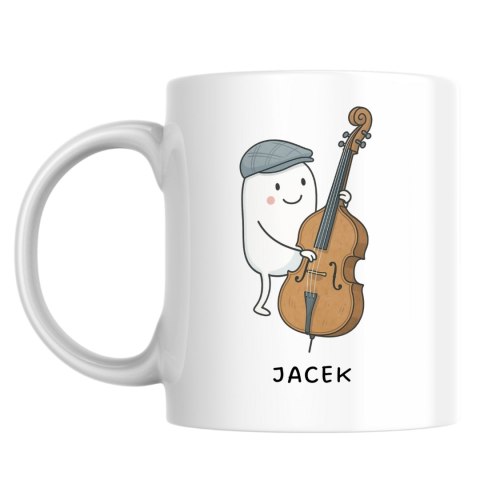 Kubek dla kontrabasisty z dowolnym imieniem