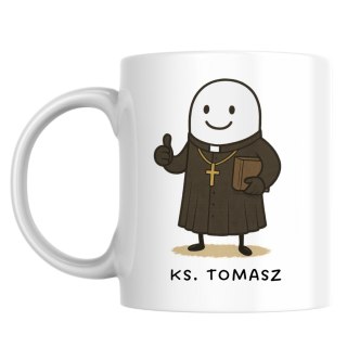 Kubek dla księdza z dowolnym imieniem