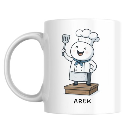 Kubek dla kucharza z dowolnym imieniem