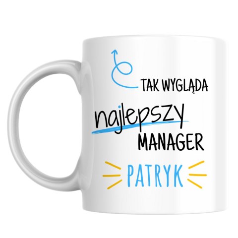 Kubek dla managera z dowolnym imieniem