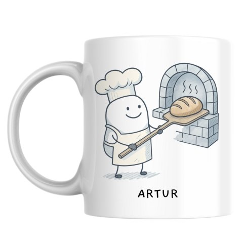 Kubek dla piekarza z dowolnym imieniem