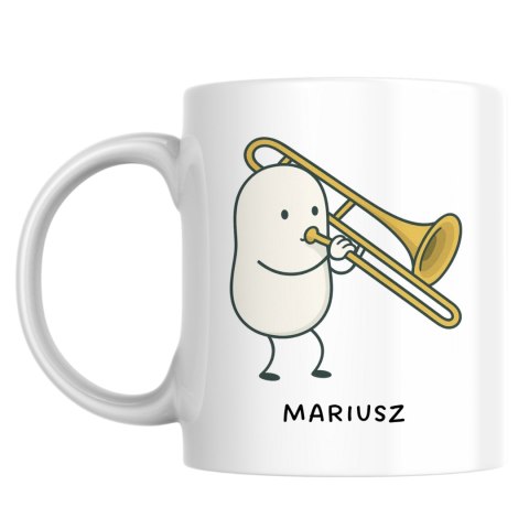 Kubek dla puzonisty z dowolnym imieniem