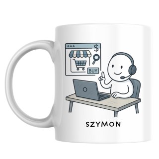 Kubek dla specjalisty e-commerce z dowolnym imieniem