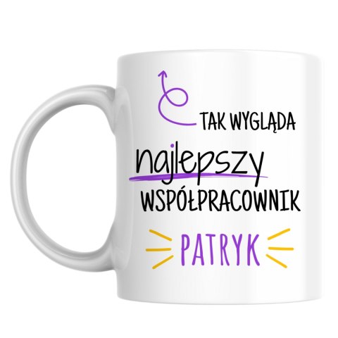 Kubek dla współpracownika z dowolnym imieniem