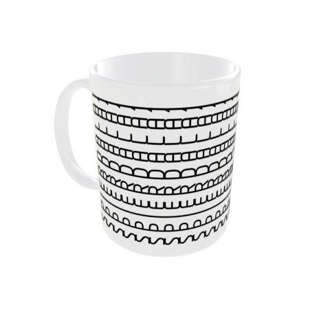 Kubek do pracy z napisem Sp*erdalaj