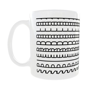 Kubek z ukrytym napisem Sp*erdalaj