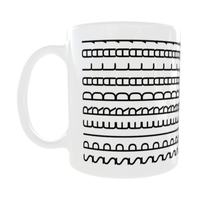 Kubek z ukrytym napisem Sp*erdalaj