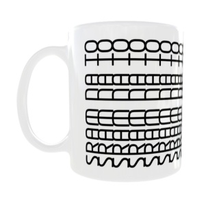 Kubek z ukrytym napisem Sr*m na to