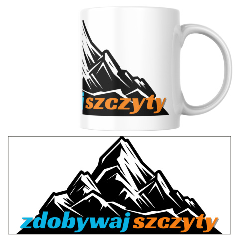 Kubek zdobywaj szczyty Kubek zdobywaj szczyty
