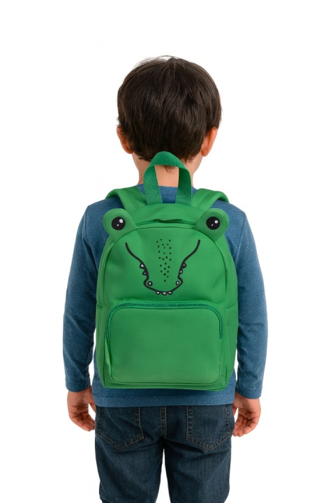 Plecak z krokodylem dla dziecka do przedszkola
