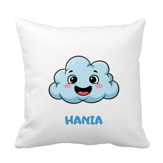Poduszka Chmurka z dowolnym imieniem